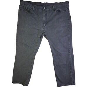 Levis 541 Athletic‎ Taper Mens 46x29 Dark Gray Denim Jeans 187570019
